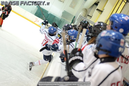 2015-11-21 Aosta B-Hockey Milano Rossoblu U14 1523 Andrea Fornasetti